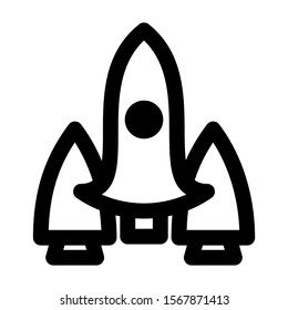 startup icon isolated sign symbol vector illustration - high quality black style vector icons
