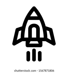 startup icon isolated sign symbol vector illustration - high quality black style vector icons
