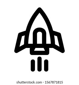 startup icon isolated sign symbol vector illustration - high quality black style vector icons
