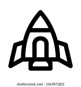 startup icon isolated sign symbol vector illustration - high quality black style vector icons
