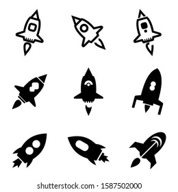 startup icon isolated sign symbol vector illustration - Collection of high quality black style vector icons
