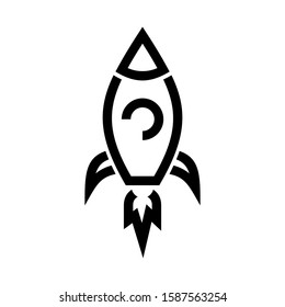 startup icon isolated sign symbol vector illustration - high quality black style vector icons
