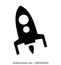 startup icon isolated sign symbol vector illustration - high quality black style vector icons
