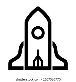 startup icon isolated sign symbol vector illustration - high quality black style vector icons
