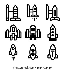 startup icon isolated sign symbol vector illustration - Collection of high quality black style vector icons
