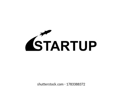 Startup icon. Project start up and development process.Innovation product,creative idea. Vector illustration.