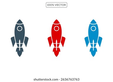 Startup icon symbol collection on transparant  background.