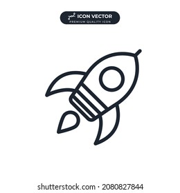 startup icon symbol template for graphic and web design collection logo vector illustration