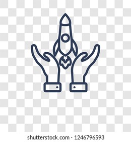 Startup icon. Trendy Startup logo concept on transparent background from Startup Strategy and Success collection