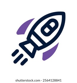startup icon. vector dual tone icon for your website, mobile, presentation, and logo design.