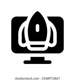 startup icon. vector glyph icon for your website, mobile, presentation, and logo design.