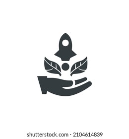 Startup icon, vector startup icon, vector illustration