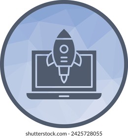 Startup icon vector image. Suitable for mobile application web application and print media.