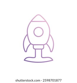 Startup icon vector stock illustration