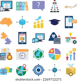 Startup icons set, startup icons pack, startup vector icons set, business marketing  set, marketing icons pack, business vector set, startup flat