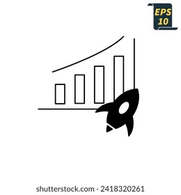 startup icons  symbol vector elements for infographic web