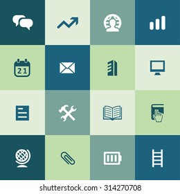 startup icons universal set for web and mobile
