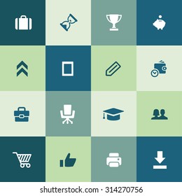 startup icons universal set for web and mobile