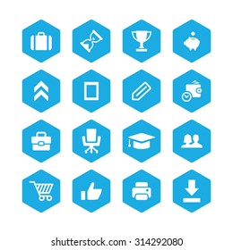 startup icons universal set for web and mobile