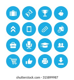 startup icons universal set for web and mobile