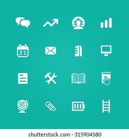 startup icons universal set for web and mobile