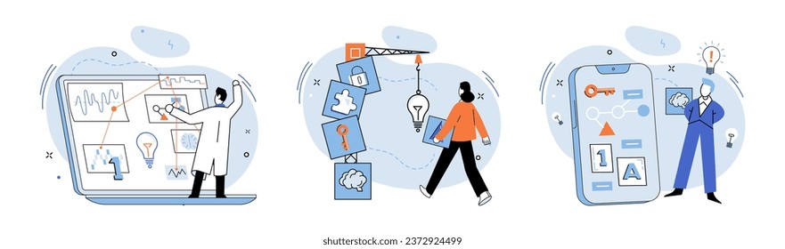 Startup idea. Vector illustration. A startup ideas like seed planted in fertile soil innovation and creativity It holds potential to grow into flourishing venture, driven by passion and determination