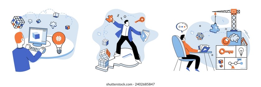 Startup idea. Vector illustration. Success is ultimate goal startup idea It represents realization vision and achievement set objectives With careful planning and execution, successful startup