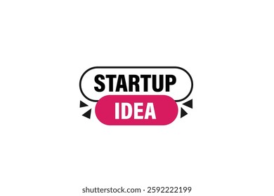 startup idea, for websites, application Design, Element, learn, stay, template, top scorer, design, level, sign, speech, bubble  banner, modern, symbol, click. 
