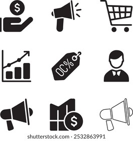 Startup and Innovation Icons set vector file