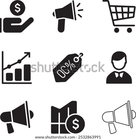 Startup and Innovation Icons set vector file