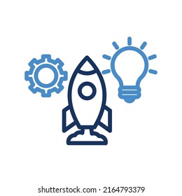 Startup Isolated Vector icon which can easily modify or edit


