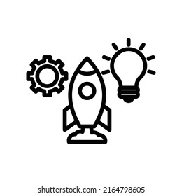 Startup Isolated Vector icon which can easily modify or edit

