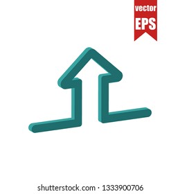 Startup isometric icon.Vector illustration.