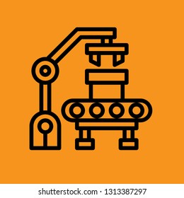 Startup and Management Sign Premium Icon Vector Download Template