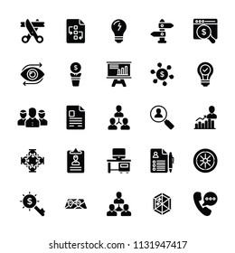 
Startup and New Business Flat Vector Icons Set
