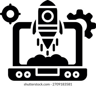 Startup New Creative Icon Design Vector