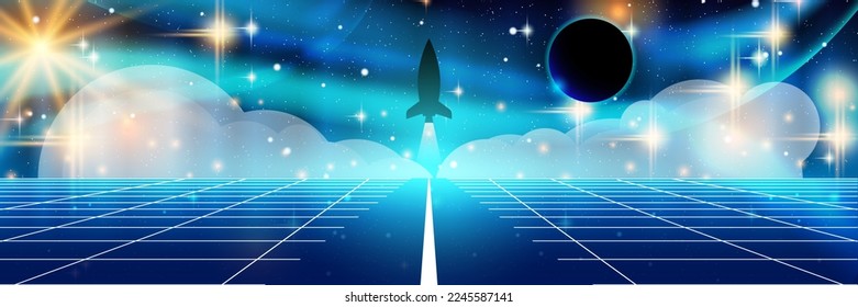 Startup, new project, innovation vector concept illustration. Web banner, header design template