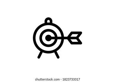 Startup Outline Icon - Target