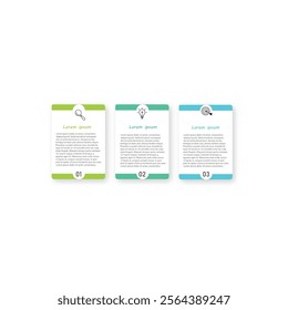 Startup project boosting research rectangular choice infographic chart design template. Business success infochart with icons. Instructional graphics with 3