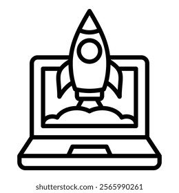 Startup Simple Vector Icon Collection