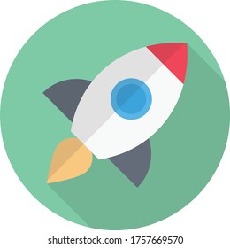 icono de color plano vector de inicio 
