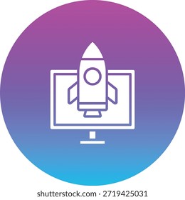 Startvektorsymbol. Kann für Druck-, Mobil- und Web-Anwendungen verwendet werden.