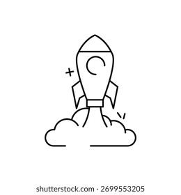 Ilustração de stock de ícone de vetor de inicialização