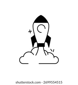 Ilustração de stock de ícone de vetor de inicialização