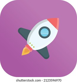 ilustración de vector de inicio en un fondo transparente.Símbolos de calidad premium.Icono plano de línea vector para el diseño de concepto y gráfico.
