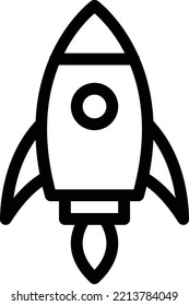 ilustración del vector de inicio en un fondo transparente. Símbolos de calidad superior. Iconos vectoriales de línea delgada para el diseño de conceptos y gráficos.
