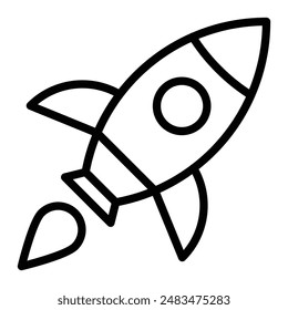 Startup Vector Line Icon Design