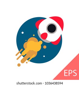 Startup. Vector modern design illustration icon