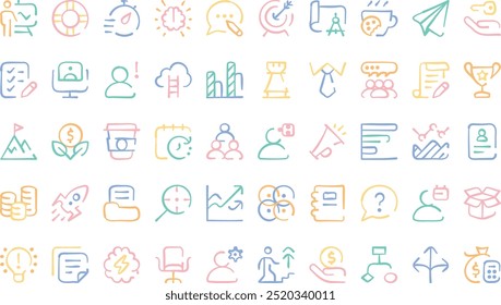 Startups icons High-Quality Vector Icons Collection with Editable Stroke. Ideal for Professional and Creative Projects.