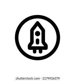 Starup flat icon,Suitable for web design,Logo,App,Logo illustration vector,rocket